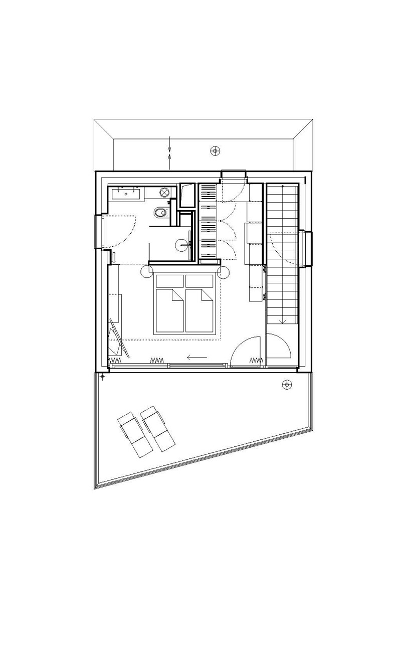 Beton, czerń i oryginalne rozwiązania w klimatycznych wnętrzach loftu