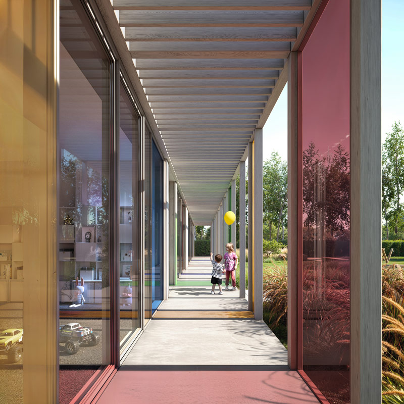 Architektura dla najmłodszych. Światło, kolor i natura w projekcie przedszkola pod Warszawą