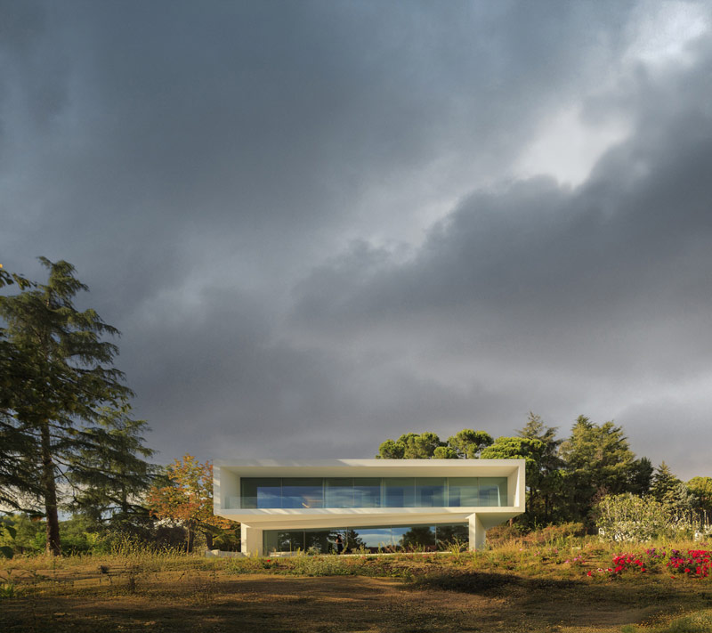 Minimalistyczny dom w Hiszpanii