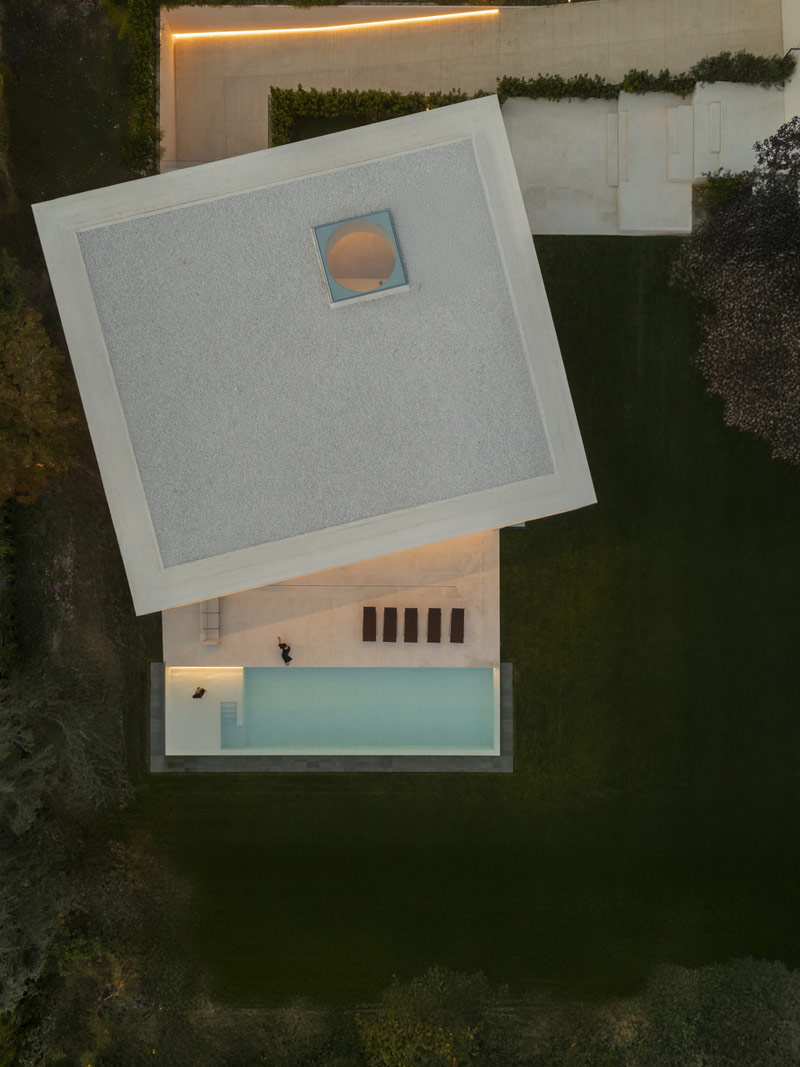 Minimalistyczny dom w Hiszpanii