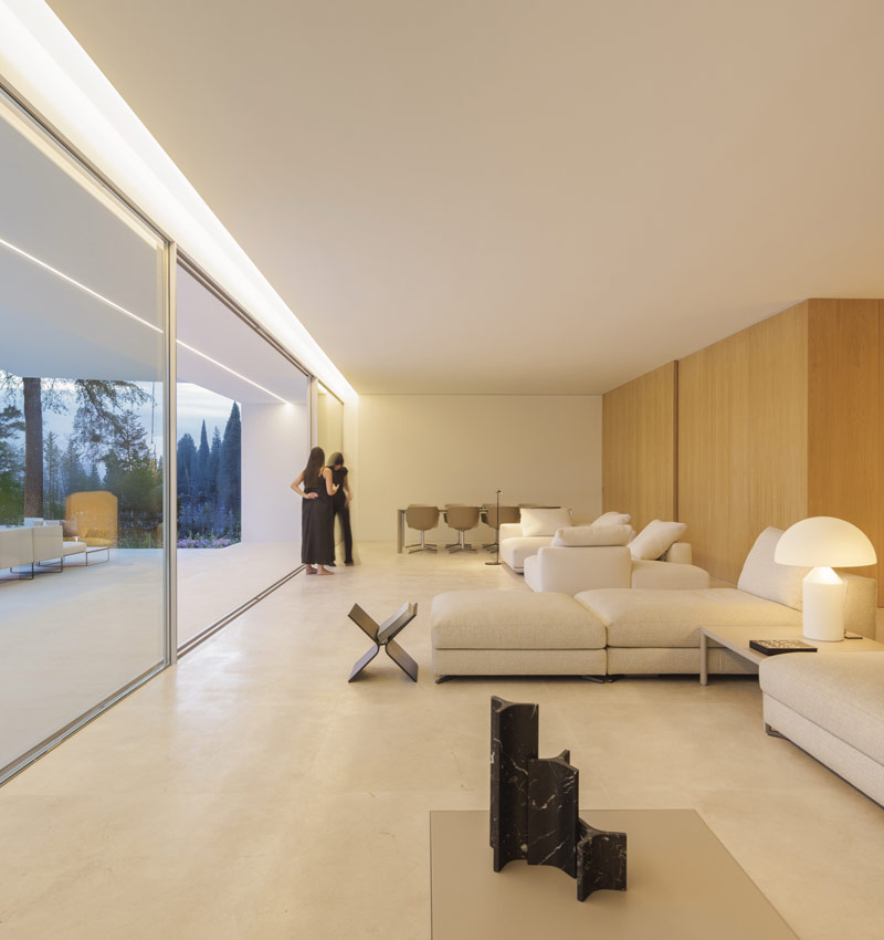 Minimalistyczny dom w Hiszpanii