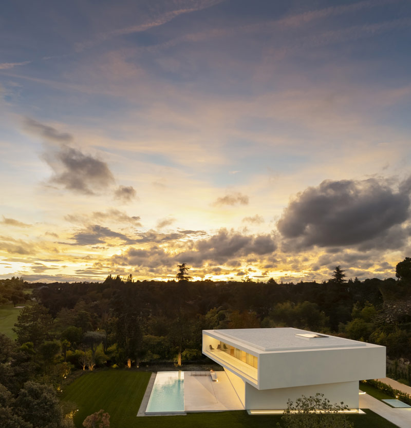 Minimalistyczny dom w Hiszpanii