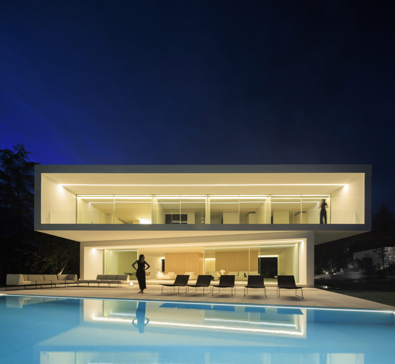 Minimalistyczny dom w Hiszpanii