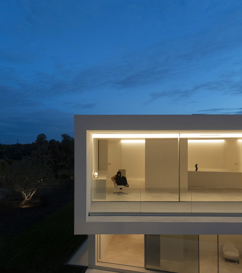 Minimalistyczny dom w Hiszpanii