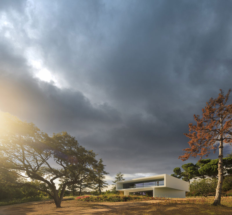 Minimalistyczny dom w Hiszpanii