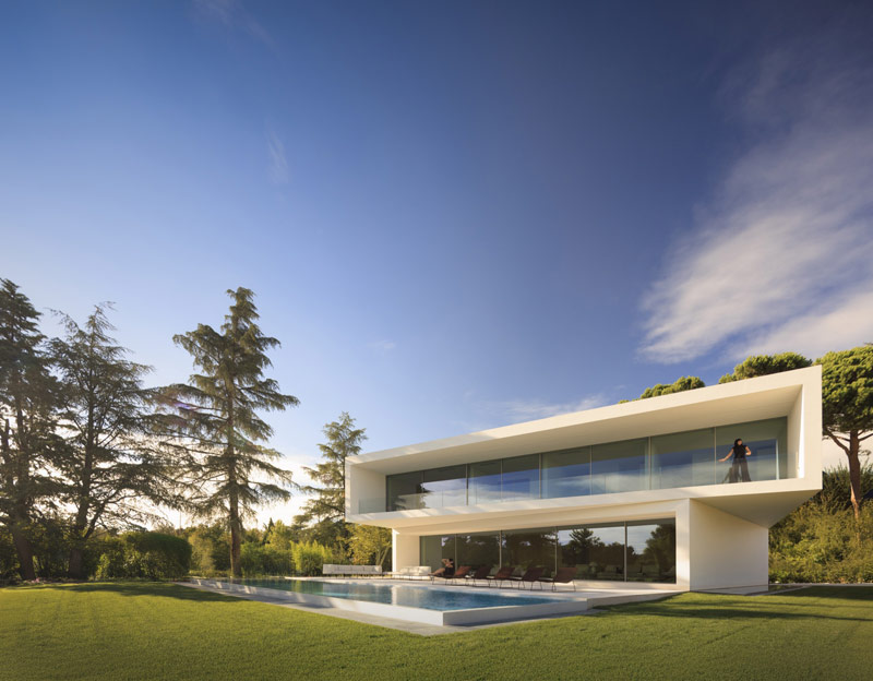 Minimalistyczny dom w Hiszpanii