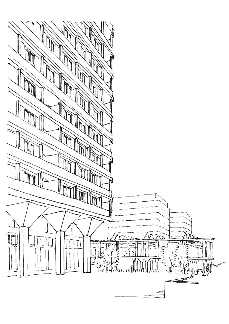 Apartamenty Gutenberga projektu JEMS Architekci
