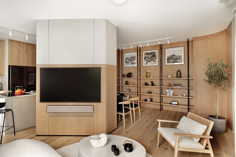 Apartament w stylu Japandi