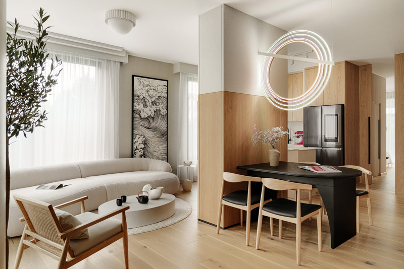 Apartament w stylu Japandi