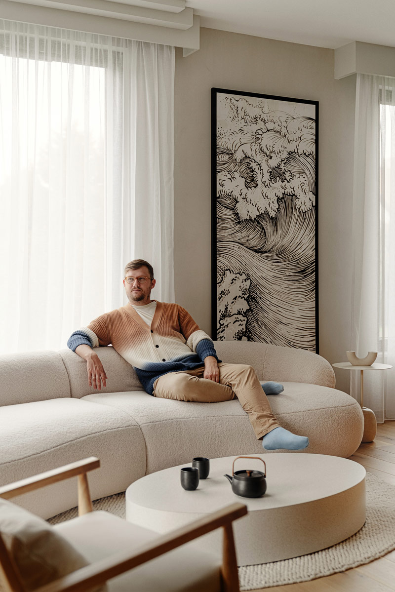 Apartament w stylu Japandi