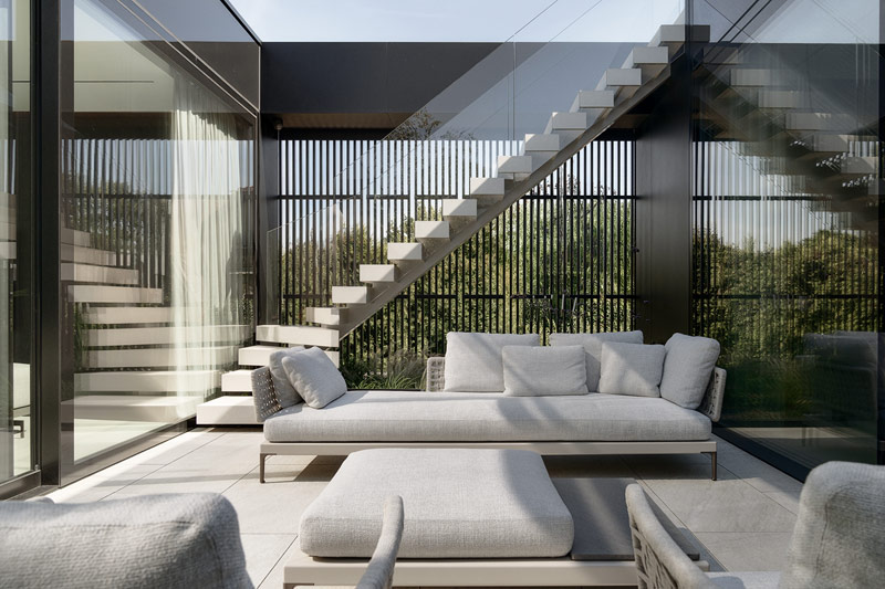 Luksusowy dom blisko natury i wnętrza w duchu quiet luxury