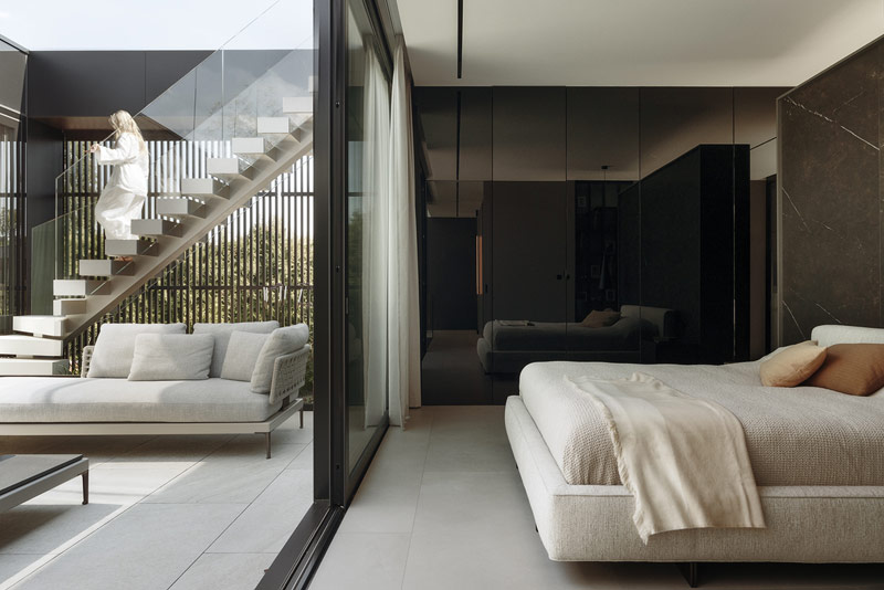 Luksusowy dom blisko natury i wnętrza w duchu quiet luxury