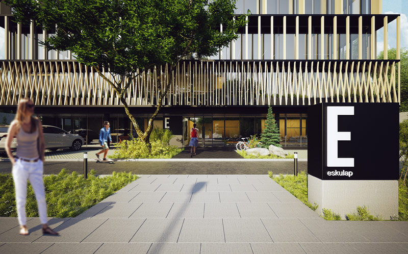 Budynek ESKULAP w Gliwicach