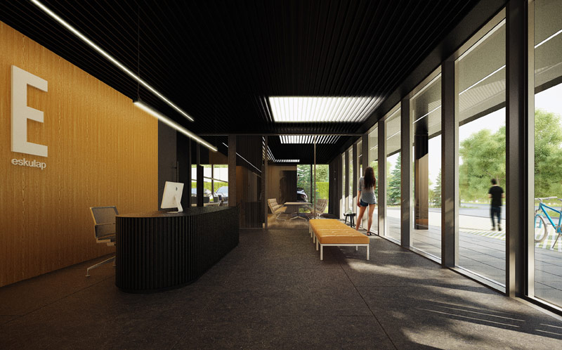 Budynek ESKULAP w Gliwicach