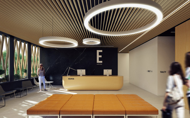 Budynek ESKULAP w Gliwicach