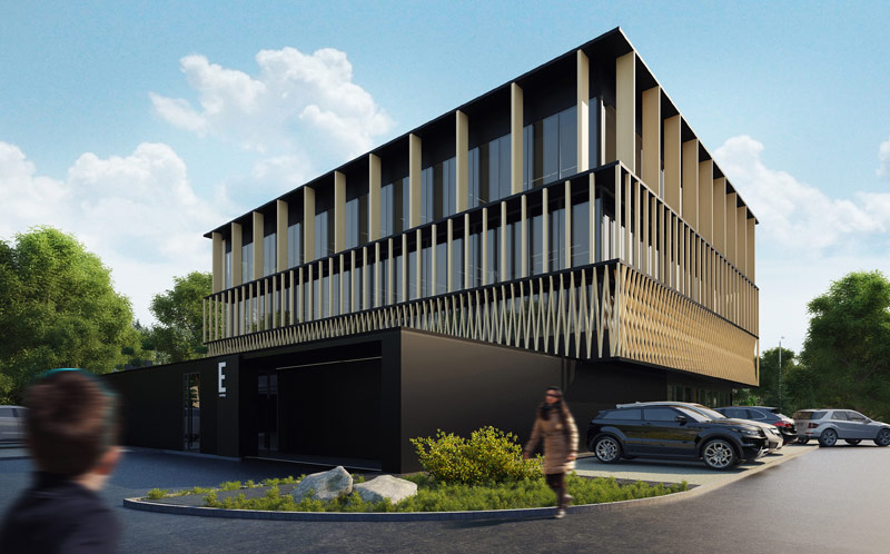 Budynek ESKULAP w Gliwicach