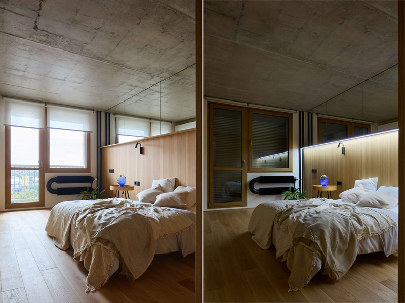 Oryginalne mieszkanie w bloku inspirowane morzem i dynamiką miasta