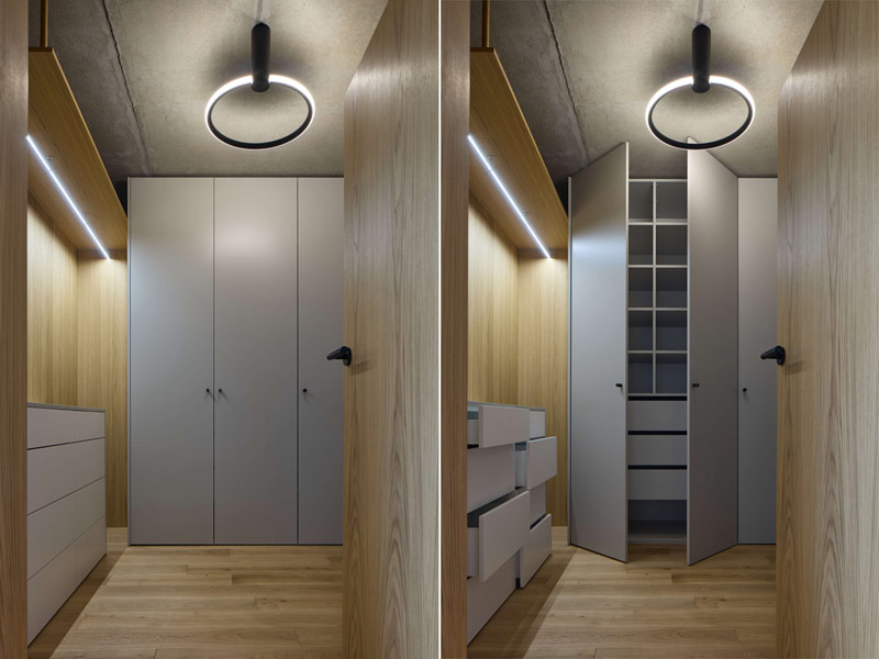 Oryginalne mieszkanie w bloku inspirowane morzem i dynamiką miasta