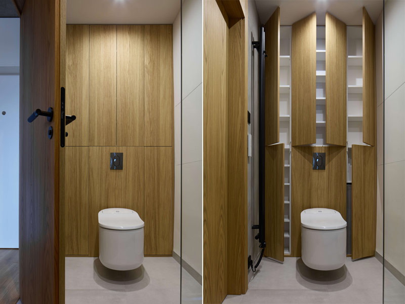 Oryginalne mieszkanie w bloku inspirowane morzem i dynamiką miasta