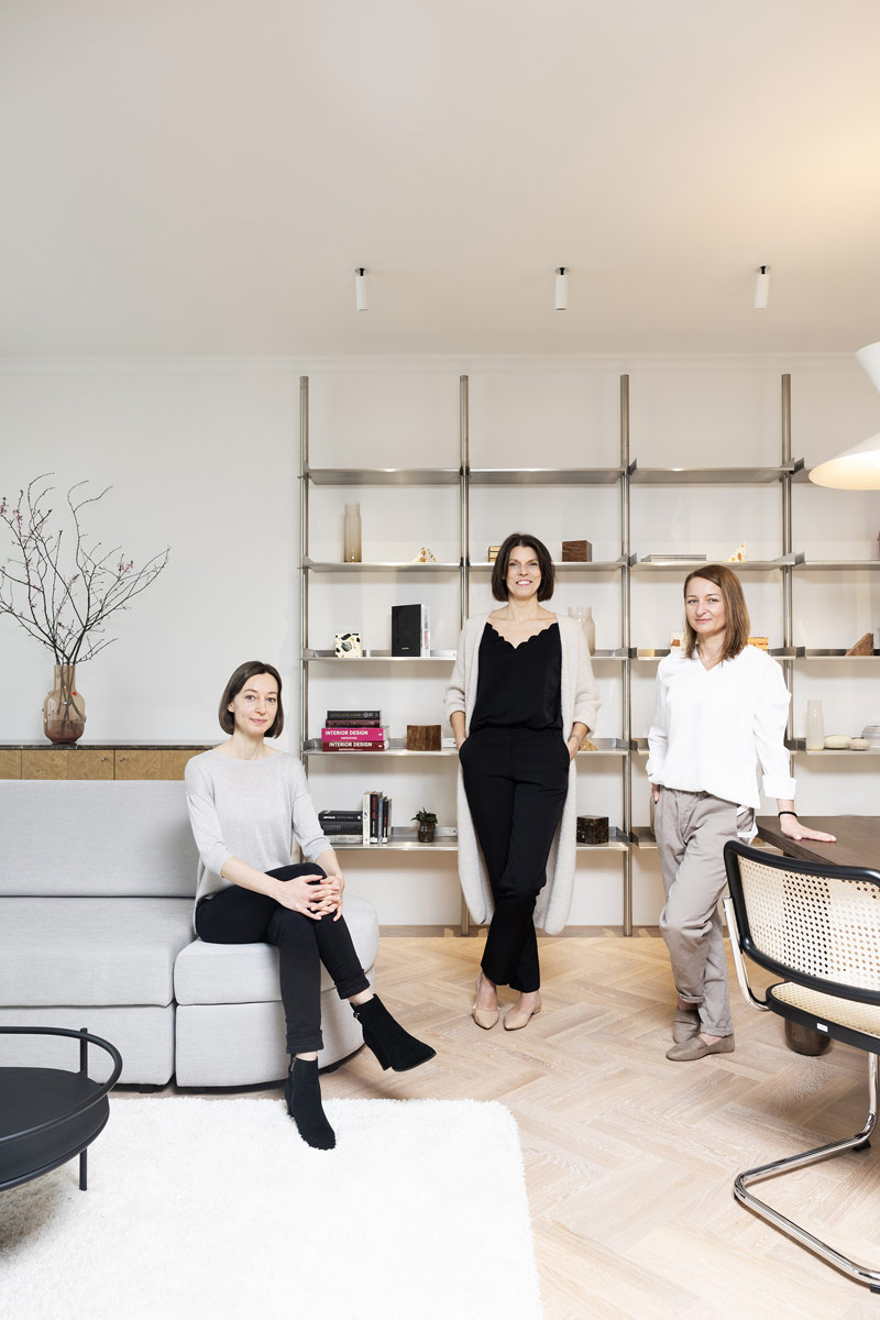 Oryginalne mieszkanie w bloku inspirowane morzem i dynamiką miasta