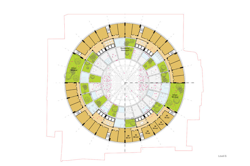 &bdquo;Grand Ballroom&rdquo; projektu MVRDV wygrywa konkurs na arenę sportową z apartamentami i hotelem w Tiranie