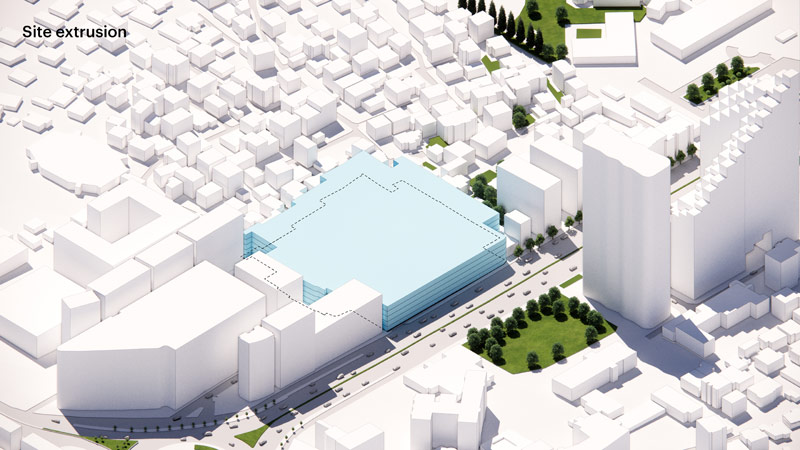 &bdquo;Grand Ballroom&rdquo; projektu MVRDV wygrywa konkurs na arenę sportową z apartamentami i hotelem w Tiranie