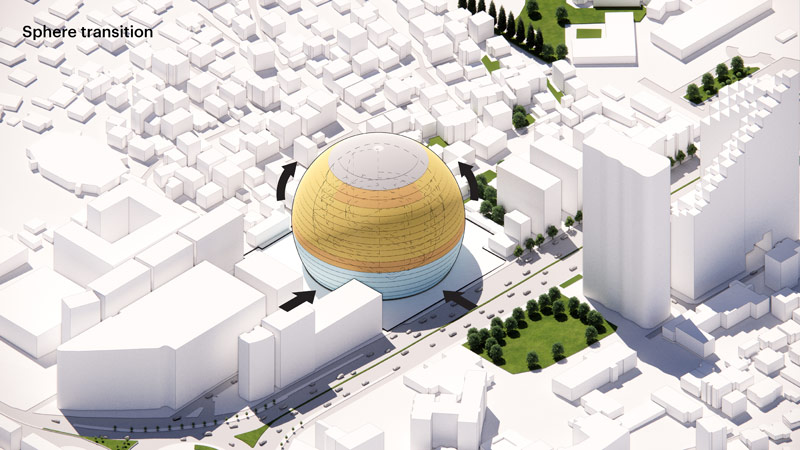 &bdquo;Grand Ballroom&rdquo; projektu MVRDV wygrywa konkurs na arenę sportową z apartamentami i hotelem w Tiranie