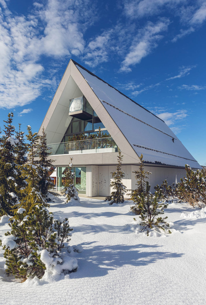 Dom z prywatnym Giewontem