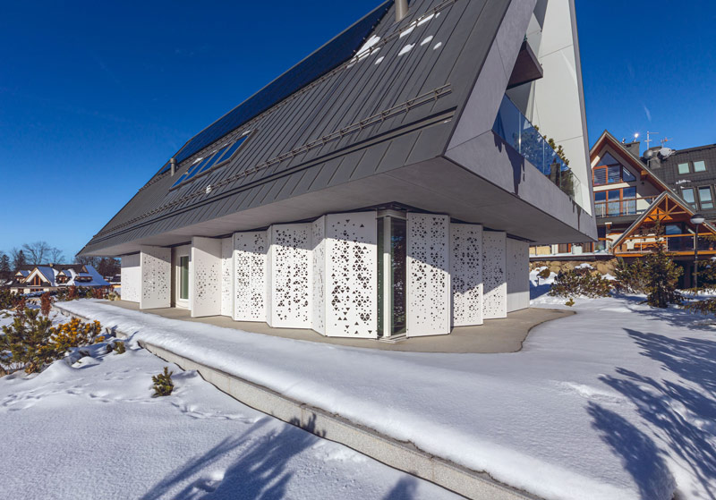 Dom z prywatnym Giewontem