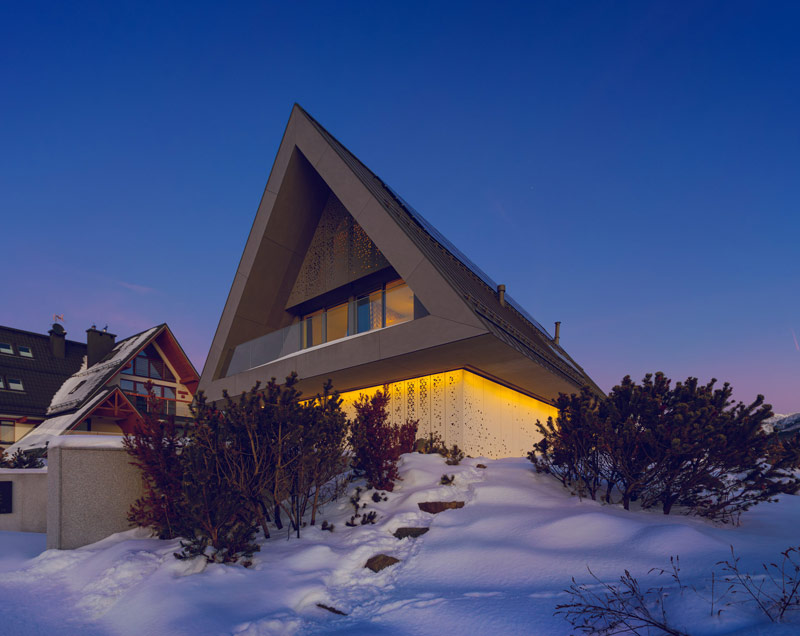 Dom z prywatnym Giewontem