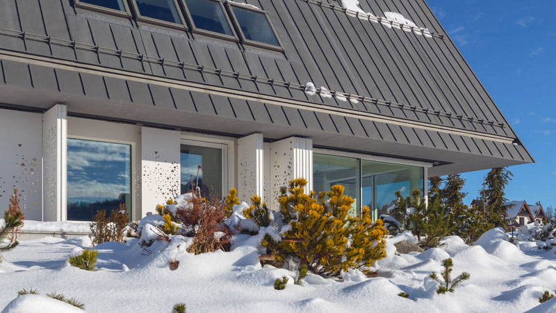 Dom z prywatnym Giewontem