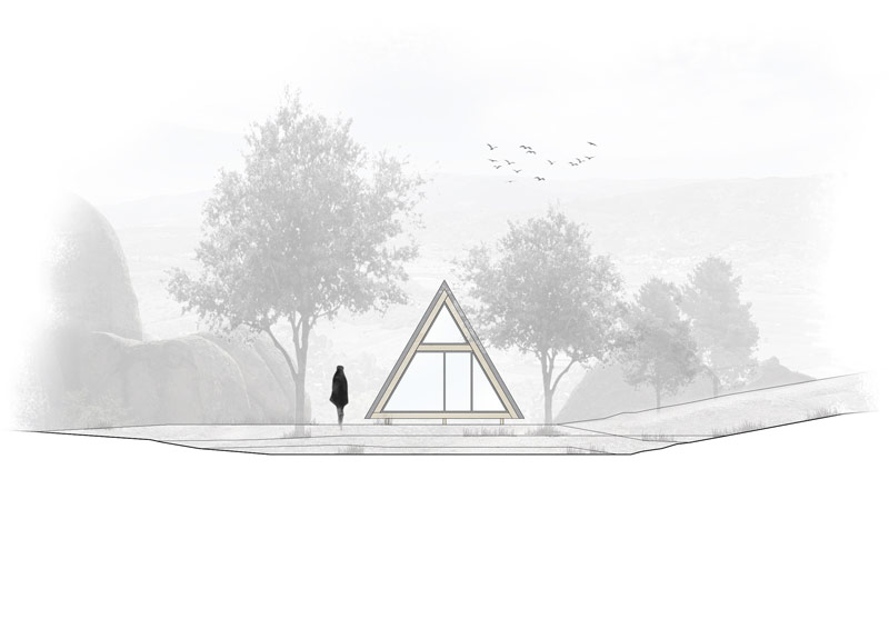 Niewielkie, klimatyczne domki w górach Portugalii