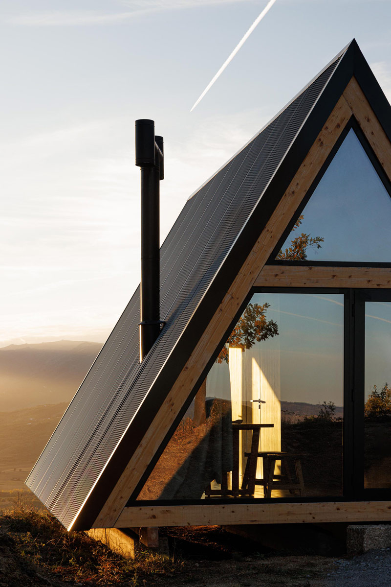 Niewielkie, klimatyczne domki w górach Portugalii