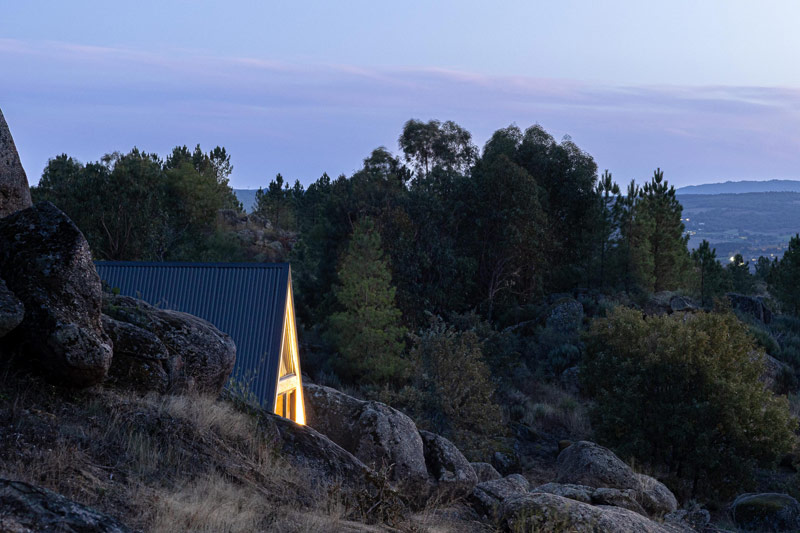 Niewielkie, klimatyczne domki w górach Portugalii