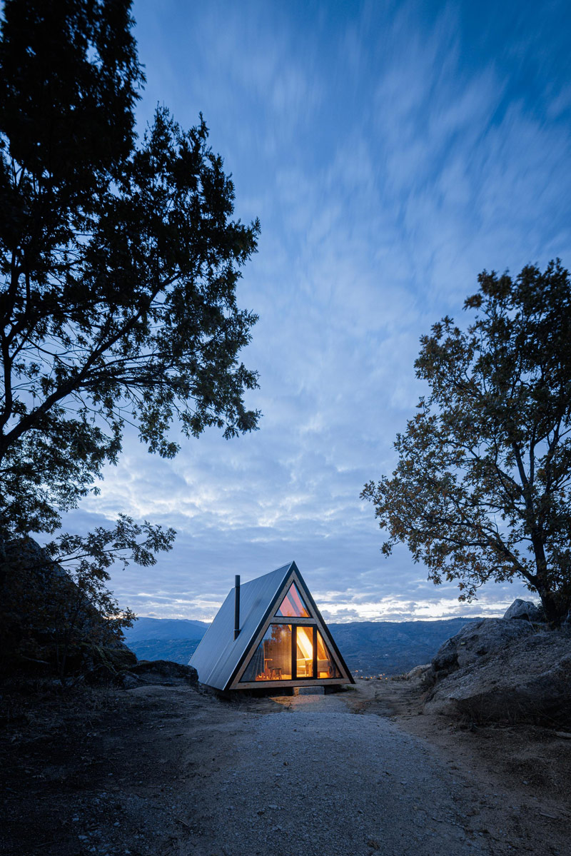 Niewielkie, klimatyczne domki w górach Portugalii