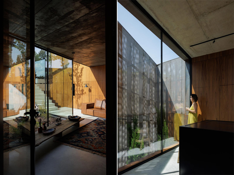 Casa Corten: Oryginalny dom wtopiony w naturalny krajobraz