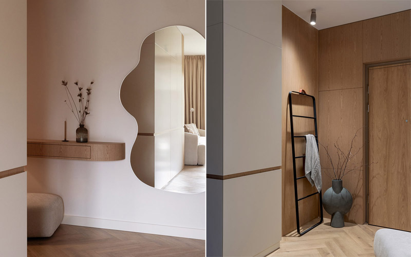 Kobiece, ponadczasowe wnętrze w estetyce japandi