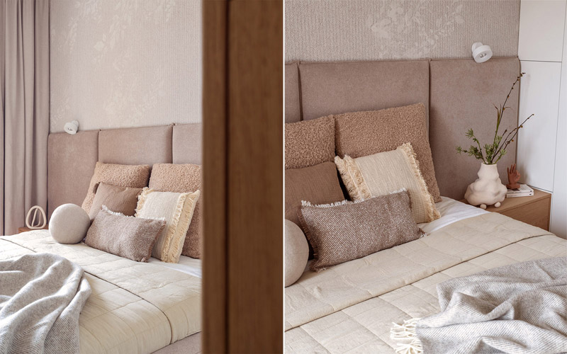 Kobiece, ponadczasowe wnętrze w estetyce japandi