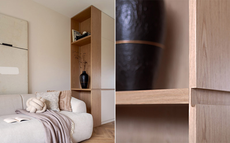 Kobiece, ponadczasowe wnętrze w estetyce japandi