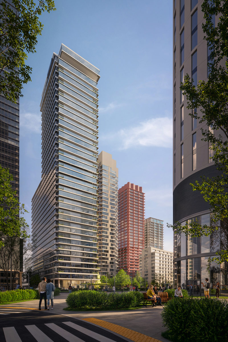 Wieżowiec AFI Tower projektu JEMS Architekci