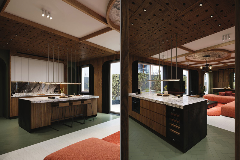 Oryginalne i zaskakujące wnętrza, pełne odniesień do historii architektury i designu