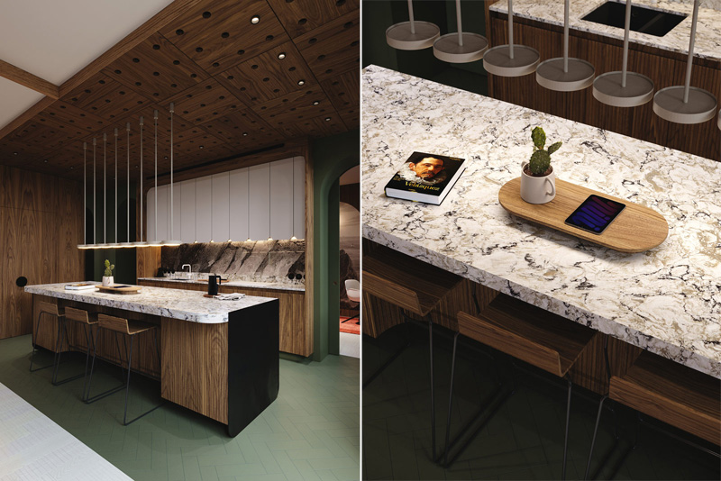 Oryginalne i zaskakujące wnętrza, pełne odniesień do historii architektury i designu