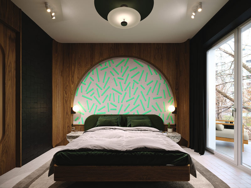 Oryginalne i zaskakujące wnętrza, pełne odniesień do historii architektury i designu