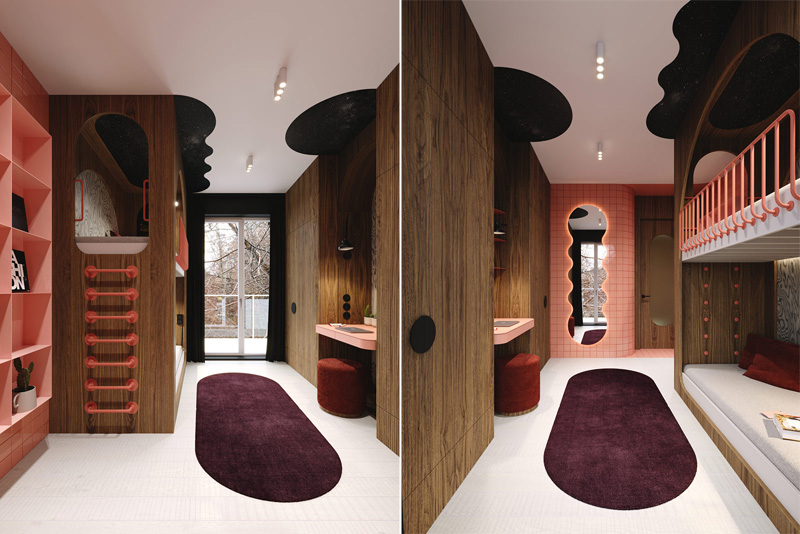 Oryginalne i zaskakujące wnętrza, pełne odniesień do historii architektury i designu