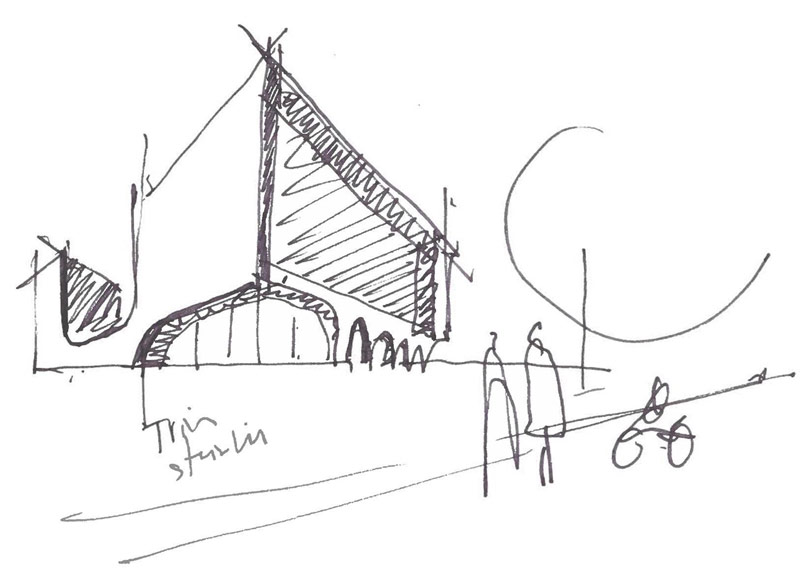 Powściągliwy i ekspresyjny budynek mieszkalny w Kanadzie