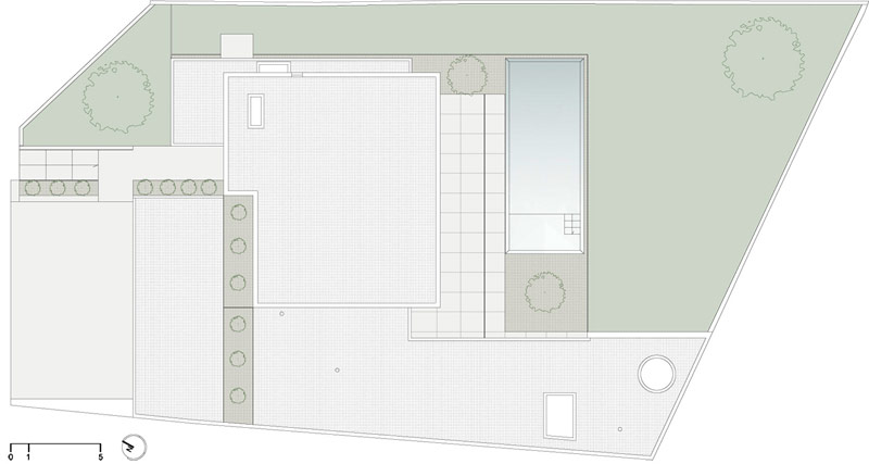Minimalistyczny biały dom w Portugalii
