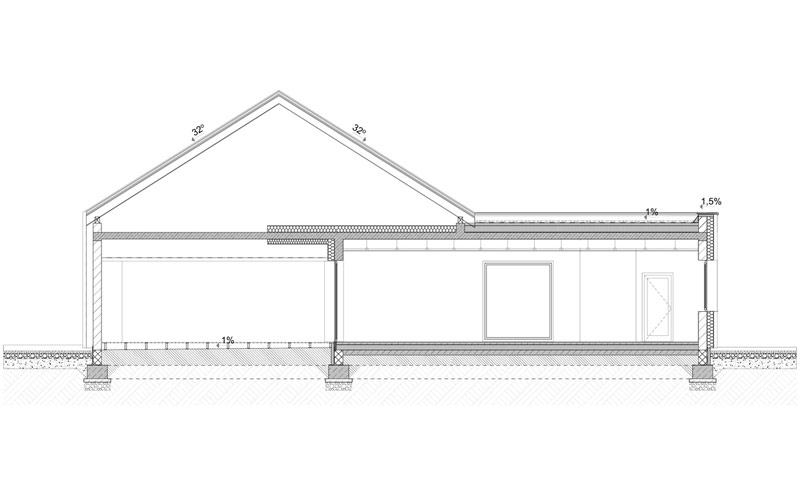 Wsp&oacute;łczesny dom dla rodziny ceniącej spok&oacute;j i bliski kontakt z naturą