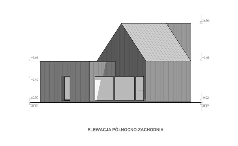 Wsp&oacute;łczesny dom dla rodziny ceniącej spok&oacute;j i bliski kontakt z naturą