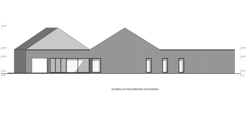 Wsp&oacute;łczesny dom dla rodziny ceniącej spok&oacute;j i bliski kontakt z naturą