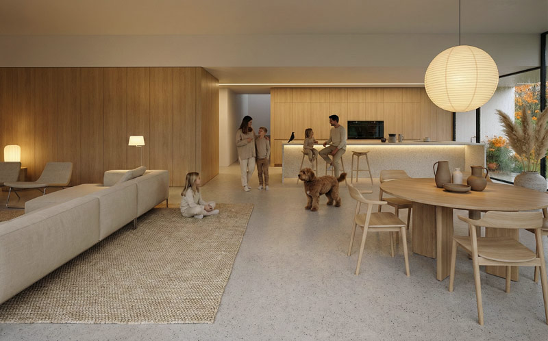 Nowoczesna willa w symbiozie z lasem